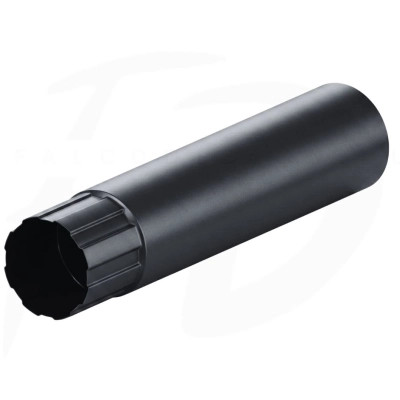 Rura spustowa KROP ⌀ 100 długość 4m kolor czarny RAL 9005